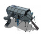 Dirigeable aire de Jeux extérieurs, Dirigeable jeu pour enfants, Dirigeable aire de jeu