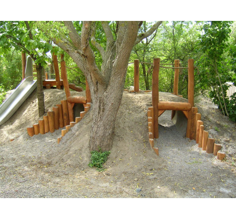 Toboggan de butte