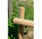 Barrière de forêt, Barrière basculante, Barrière basculante en bois de robinier