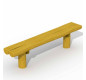 Banquette en bois de robinier, Banquette en robinier, Banquette robinier