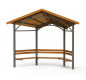 Kiosque avec table et bancs, Abri avec table et bancs, Gloriette avec table et bancs