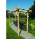 Pergolas en robinier, Pergola en bois de robinier, Pergola de robinier, Pergola en robinier