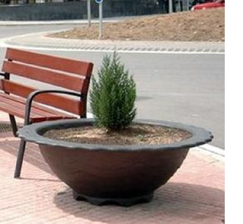 Jardinière fonte Sirocco