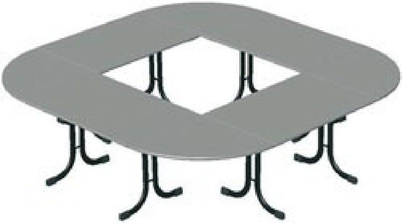 Table Vendée ¼ rond ou ½ rond