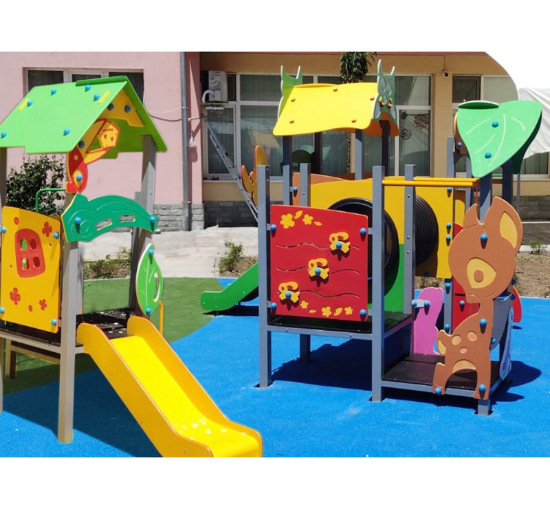 Cabane pour école, Cabane pour aire de jeux, Cabane jeu extérieur pour collectivité
