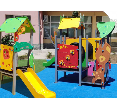 Cabane pour école, Cabane pour aire de jeux, Cabane jeu extérieur pour collectivité