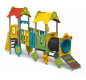 Jeux de plein air pour espace publique, Structure de jeux petit train pour aire de jeux, Aire de jeux petit train pour collectiv