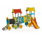 Jeux de plein air pour espace publique, Structure de jeux petit train pour aire de jeux, Aire de jeux petit train pour collectiv