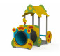 Jeux de plein air pour espace publique, Structure de jeux petit train