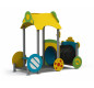 Jeux de plein air pour espace publique, Structure de jeux petit train