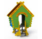 Cabane pour cour école, Cabane aire de jeux, Cabane pour école, Cabane toboggan