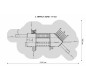 Jeux de plein air pour école, Structure de jeux pour aire de jeux, Aire de jeux extérieurs pour collectivité