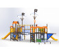 Jeux de plein air pour école, Structure de jeux pour aire de jeux, Aire de jeux extérieurs pour collectivité