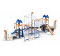 Jeux bateau pour aires de jeux, Structure de jeux bateau pour aire de jeux, Aire de jeux extérieur bateau pour collectivité
