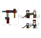 Jeux de plein air pour école, Structure de jeux pour aire de jeux, Aire de jeux extérieurs pour collectivité