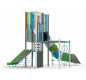 Jeux de plein air pour école, Structure de jeux pour aire de jeux, Aire de jeux extérieurs pour collectivité