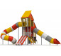 Jeux de plein air pour école, Structure de jeux pour aire de jeux, Aire de jeux extérieurs pour collectivité
