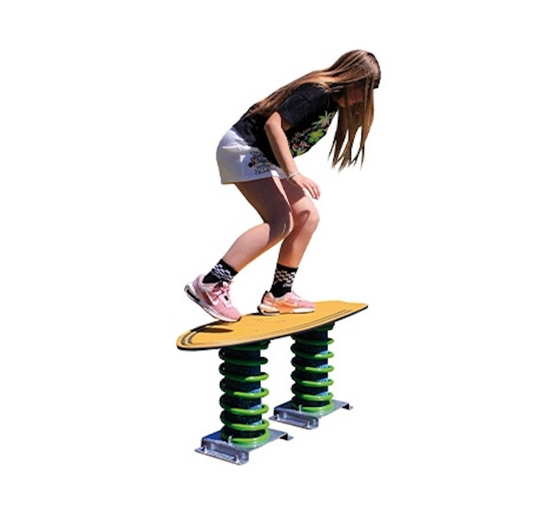 Planche de surf jeu sur ressort