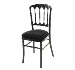 Chaise de Banquet Médiéval Black Pearl