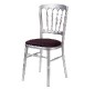 Chaise de Banquet Tradition (argent-noir)