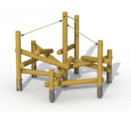Structures de jeux en robinier