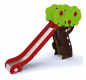 Toboggan arbre des forêts - structure de jeu extérieur pour enfants de 1 à 6 ans