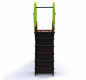 Toboggan arbre des forêts - structure de jeu extérieur pour enfants de 1 à 6 ans