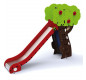 Toboggan arbre des forêts - structure de jeu extérieur pour enfants de 1 à 6 ans
