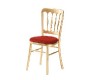 Chaise de Banquet Tradition  (or-rouge)
