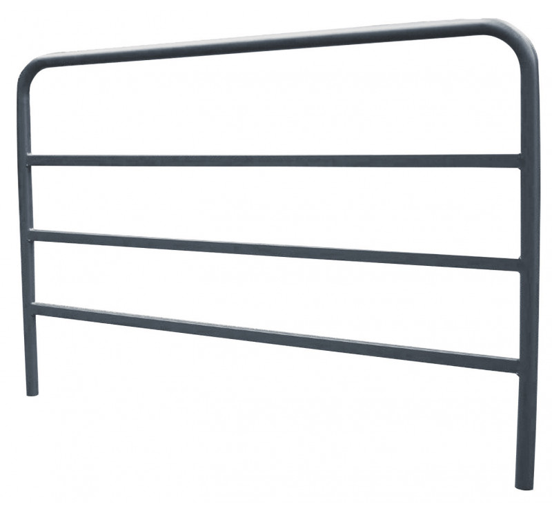 Barrière de ville mobilier urbain gris