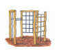 Jeux à escalader pour aire de jeux