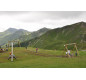 Tyrolienne double, Grande tyrolienne, Tyrolienne pour collectivité, Tyrolienne pour parc d'attraction