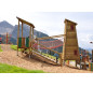 Aires de jeux en bois pour espace public, Jeux en bois pour les enfants, Structures de jeux en bois pour les campings