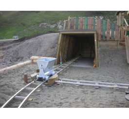 Rail pour aires de jeux