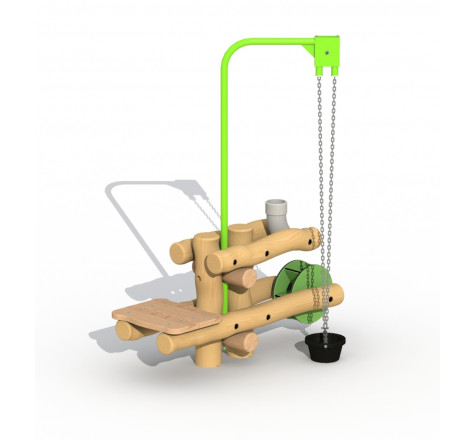 Jeux de sable en bois de robinier