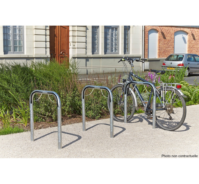 Support à vélos à sceller