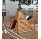 Cabane Tipi en Bois Haut de Gamme pour Enfants