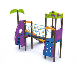 aire jeux inclusive enfants eco-composite