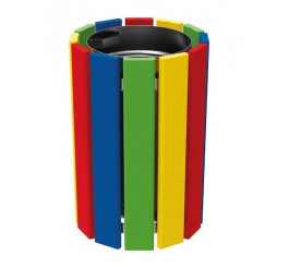 Poubelle pour aire de jeux