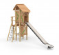 Jeu de plein air en bois de robinier, Jeu extérieur en robinier, Aire de jeu extérieur bois de robinier