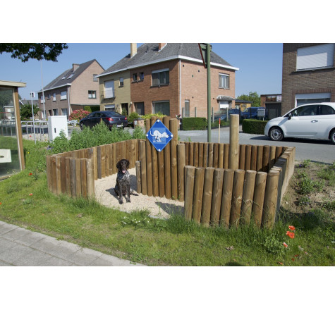 Parc déjection canine