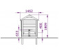 Cabane jeux extérieurs pour enfants, Maisonnette pour enfants