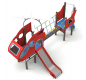 Hélicoptère ludique extérieur pour aire de jeux enfants