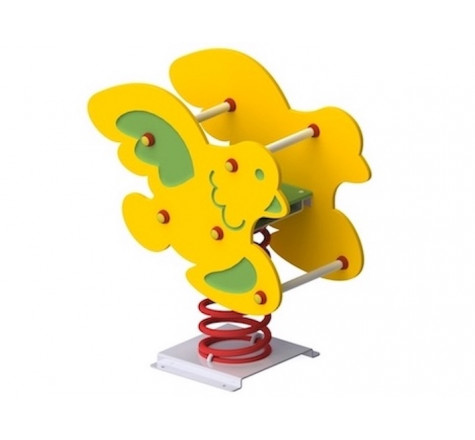 JEU SUR RESSORT OISEAU
