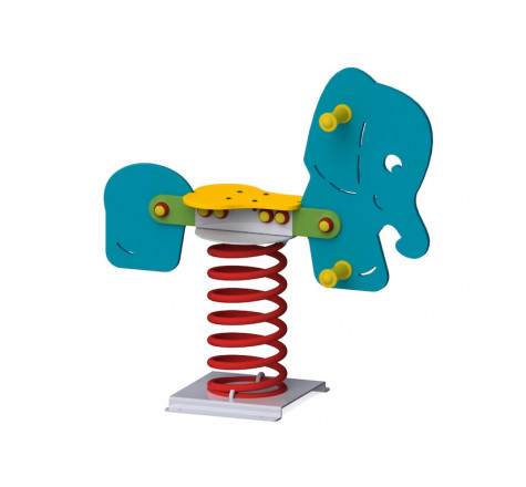 Elephant jeu sur ressort