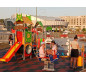 Jeux de plein air pour école, Structure de jeux pour aire de jeux, Aire de jeux pour collectivité
