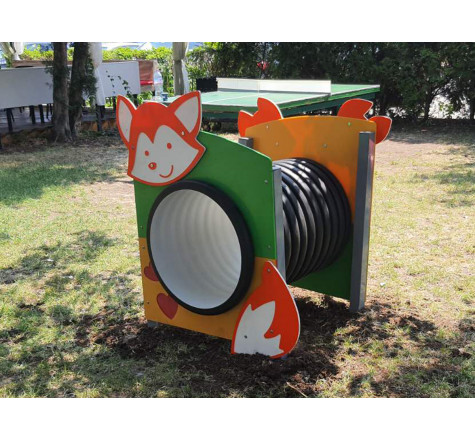 Tunnel aire de jeu extérieur pour enfants, Tunnel aire de jeux pour enfants