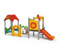 Jeux extérieurs thème zoo, Toboggan pour école, Toboggan pour crèche