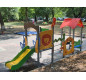 Jeux extérieurs thème zoo, Toboggan pour école, Toboggan pour crèche