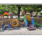 Jeux extérieurs thème zoo, Toboggan pour école, Toboggan pour crèche